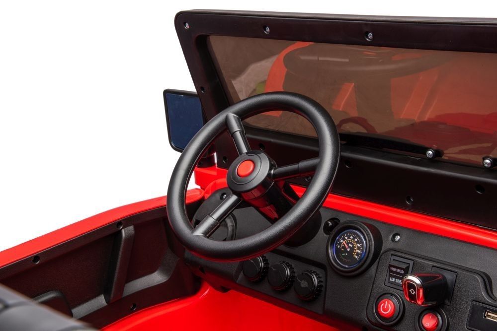 Auto Na Akumulator Jh-102 Czerwone 4X4