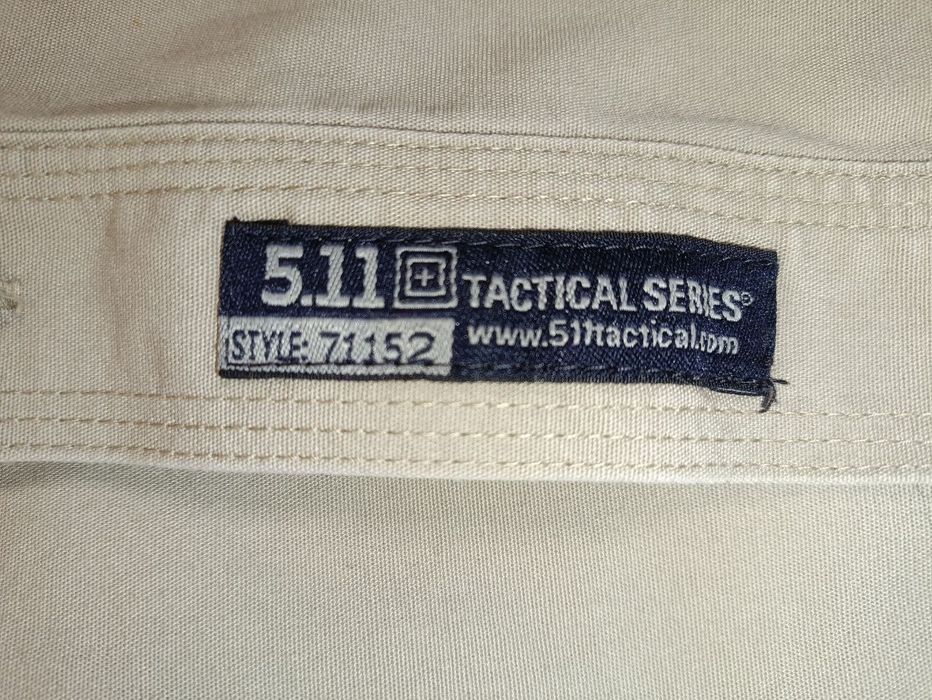Рубашка 5.11 короткий рукав Khaki / бежевая /