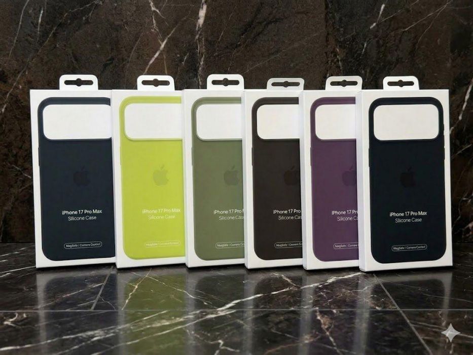 Чохол Silicone Case для iPhone 17 Pro Max MagSafe силіконовий