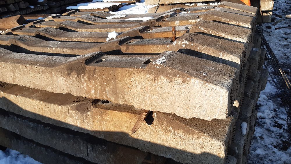 Продам шпали Ш1 Ж/Б, залізобетонні б/в, під жд рельс/рейку.+кріплення