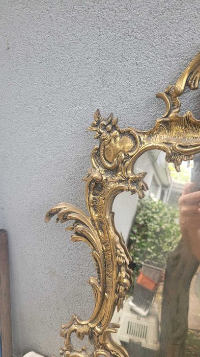 Espelho Latão Antigo