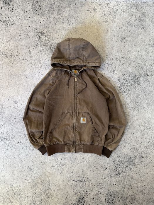 carhartt active jacket vintage - купить мужскую одежду - Цена на