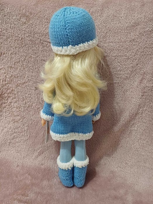 Фирменная Кукла Paola Reina в голубом наряде, красивая блондинка, 32см