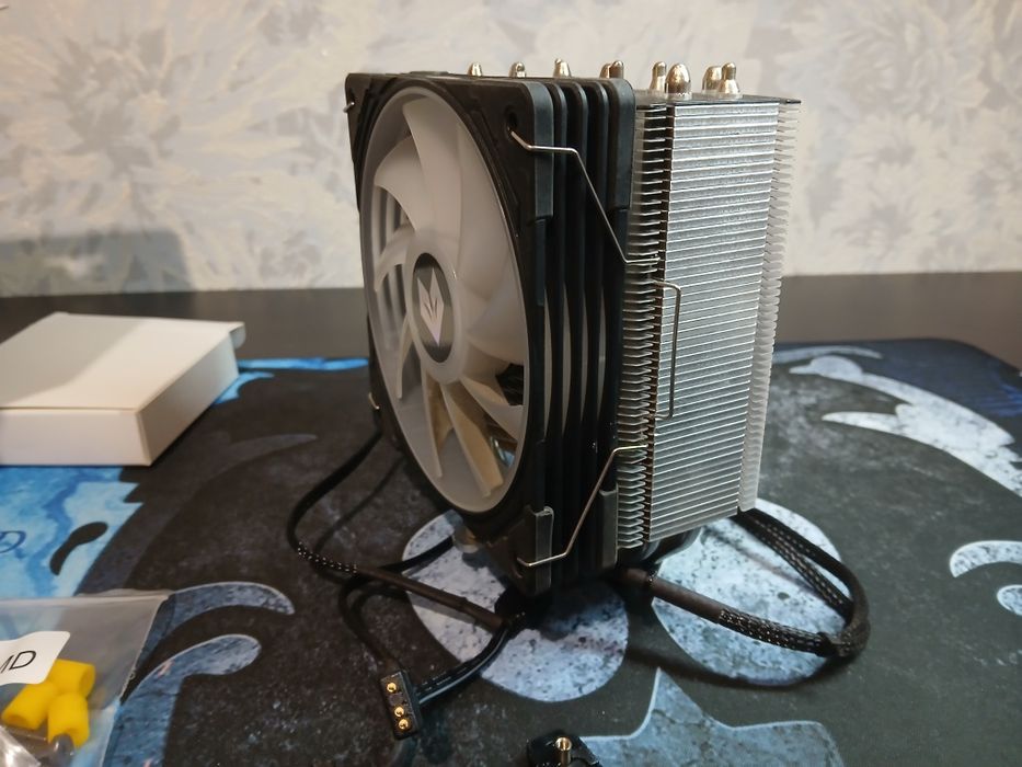 Кулер Coolmoon AS600 ARGB Black