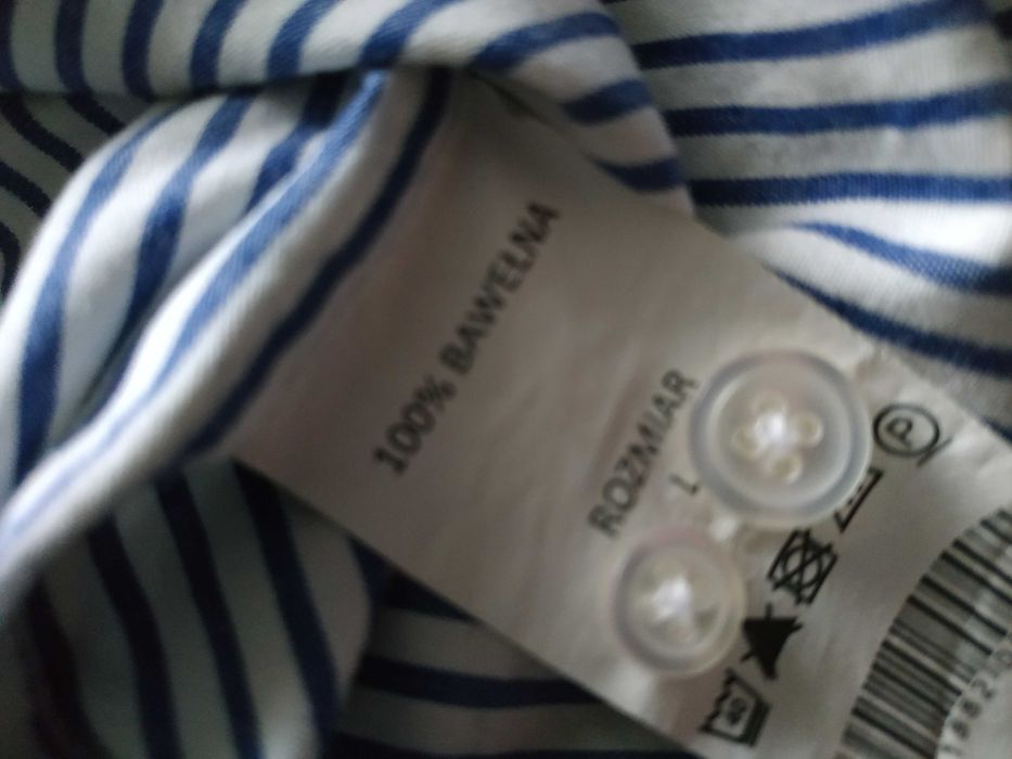 Koszule męskie na długi rękaw rozmiar L