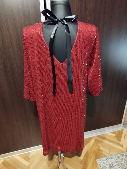 Sukienka cekiny 38+46