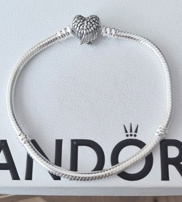 Pandora bransoletka skrzydlate serce S925 ALE