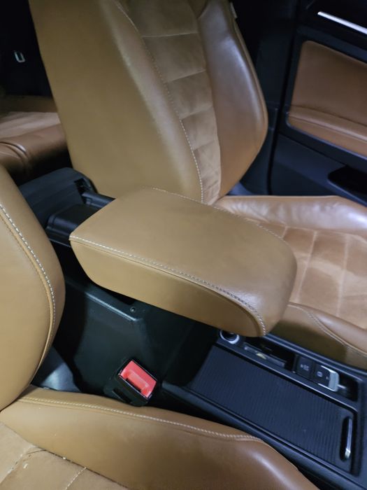 Golf VII | Wnętrze | Brązowa Skóra + Alkantara | Marrakesh Brown