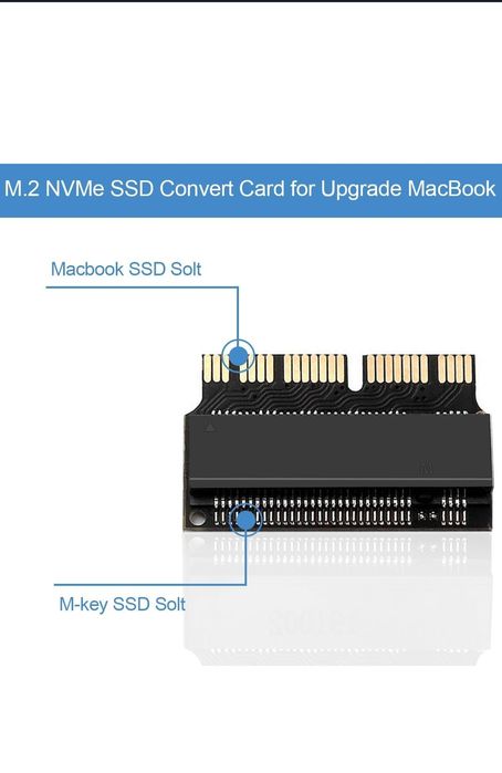 Adaptador nvme Mac
