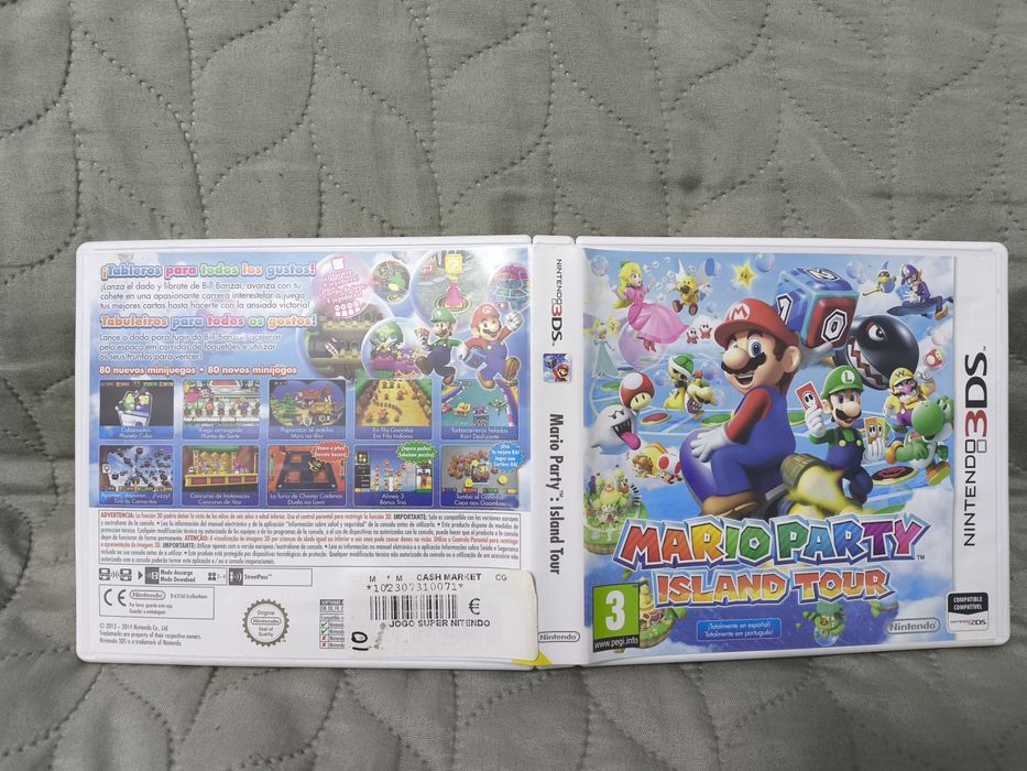 Mário Party 3ds - em ótimo estado, com manuais .
