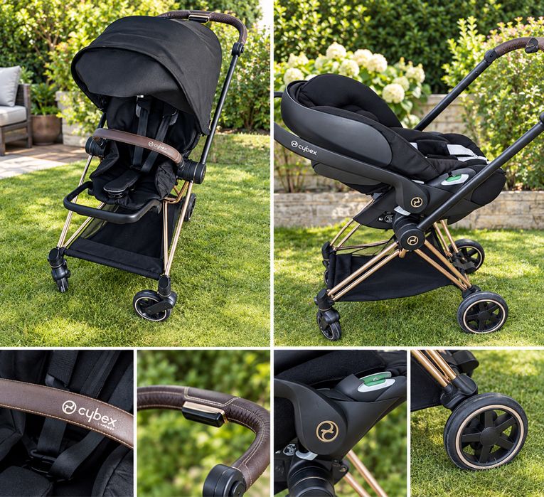 CYBEX Platinum Mios Rosegold + Cloud T i-Size — Excelente Estado