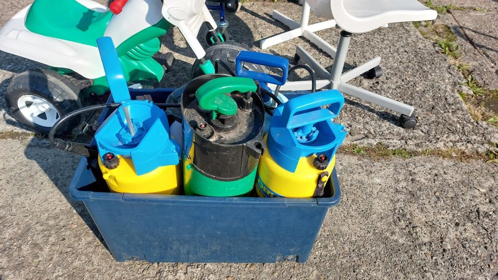 Opryskiwacz gruby plastik mocne kompletny i na części