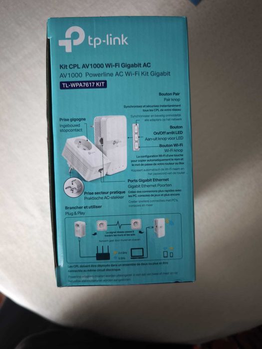 Kit Adaptador Powerline TP-Link TL-WPA7617