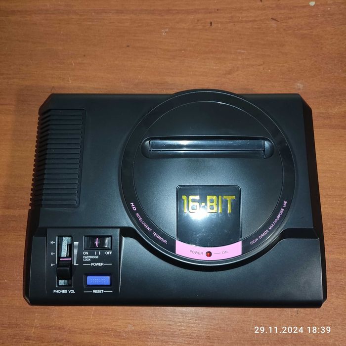 ЯКІСТЬ! Ігрова приставка Sega Mega Drive 2 (HDMI+Бездр.дж). Дивись!
