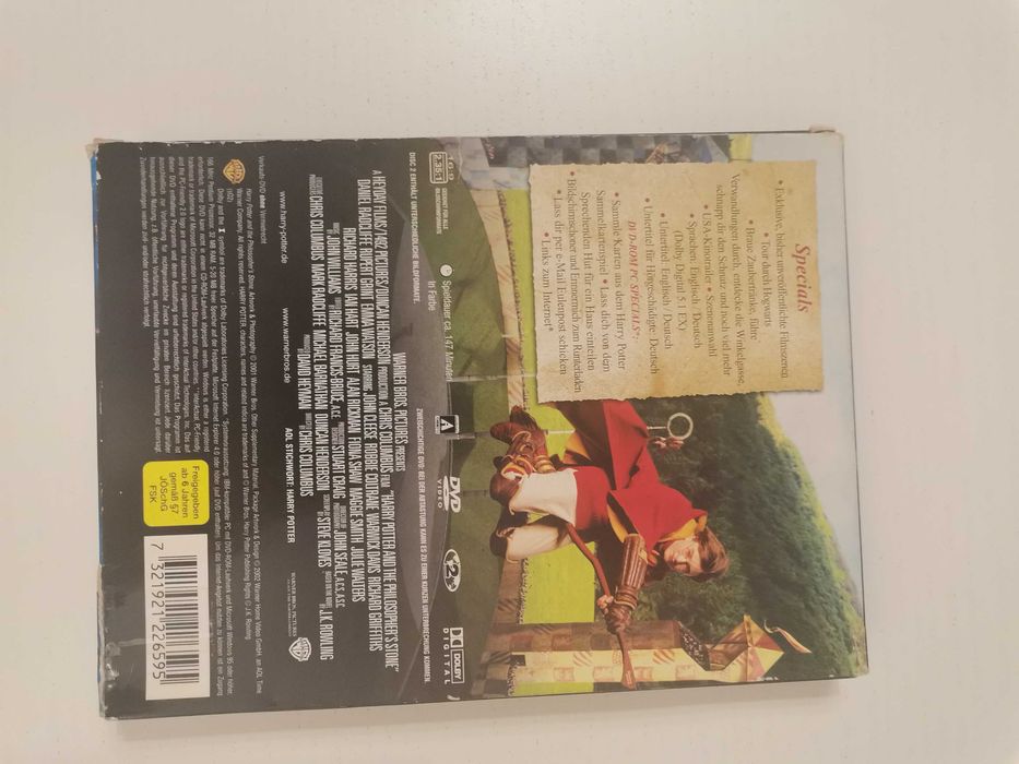 Harry Potter i kamień filozoficzny dvd