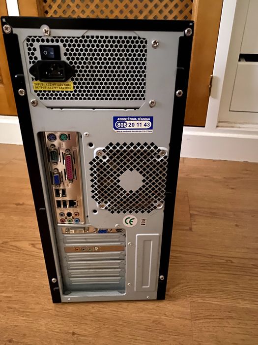 Computador desktop torre - Peças