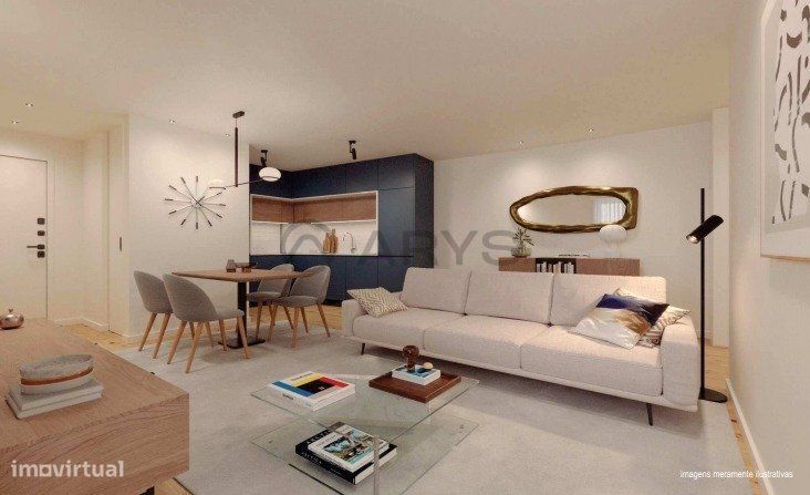 Apartamentos T1 no centro da cidade