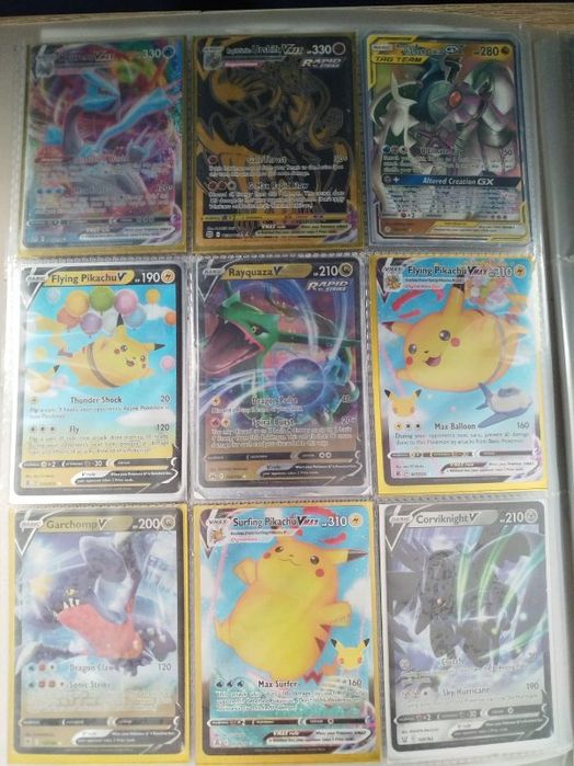 Karty pokemon zestaw