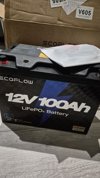 В НАЯВНОСТІ!!!  Акумулятор EcoFlow LiFePO4 12v 100 Ah