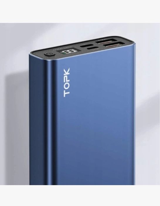 Powerbank szybka ładowarka PD 20W QC 3.0 USB C A micro 20000 mAh TOPK