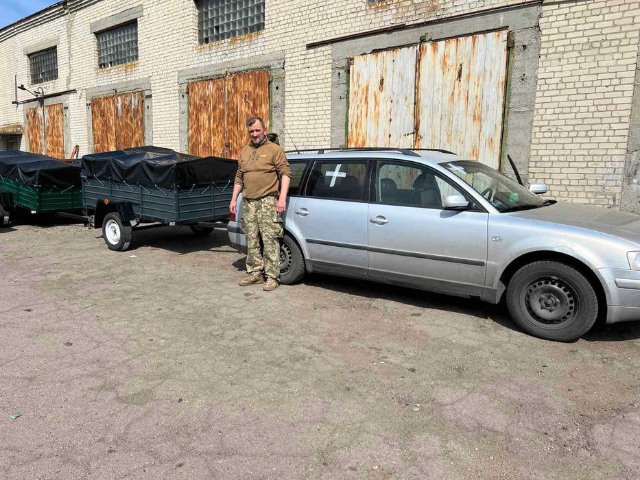 Прицеп большой 2300на 1300 борт 500 на сегодня Акционная цена