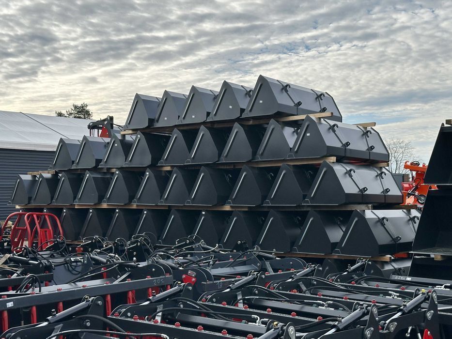 NOWA łyżka do ładowacza 1,2–2,4 m HARDOX stalowa raty