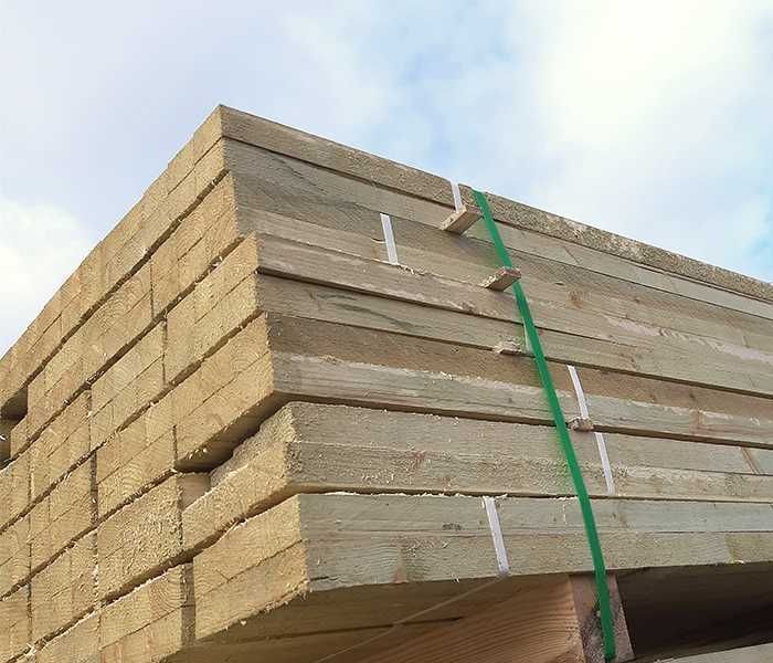 Łata Budowlana Niestrugana 38x58x4000 mm impregnowana