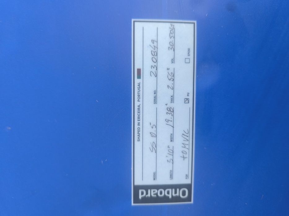 Prancha de Surf 5'10" 30,5l Shortboard Hybrid Swallow tail