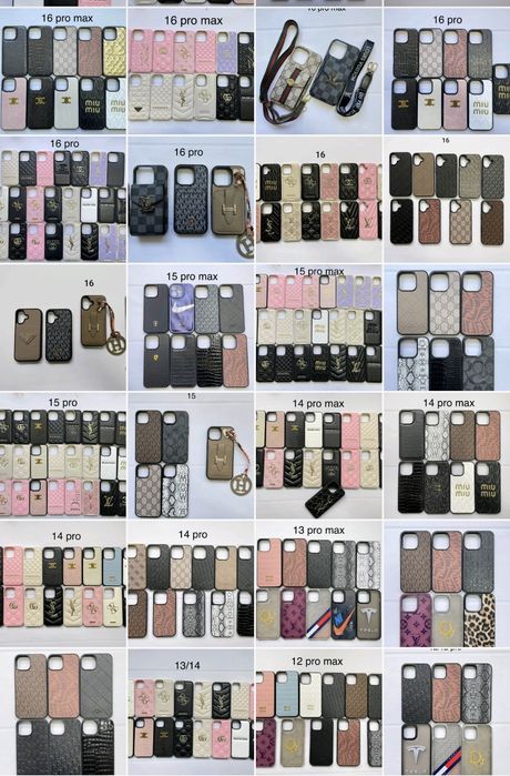 Чохол шкіряний guess iPhone Pro Max айфон 15 / 16 про Макс чехол ysl кожаный