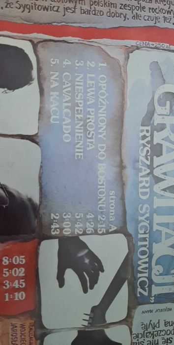 Ryszard Sygitowicz " Bez Grawitacji"- płyta winylowa