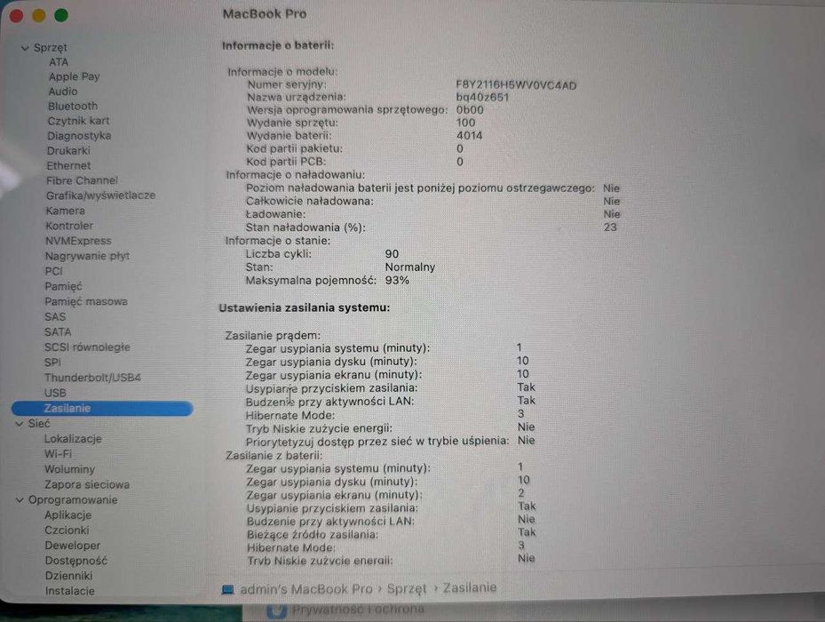 MacBook Pro M1 Pro 16 | 16 GB RAM | 1TB SSD | Topowa konfiguracja