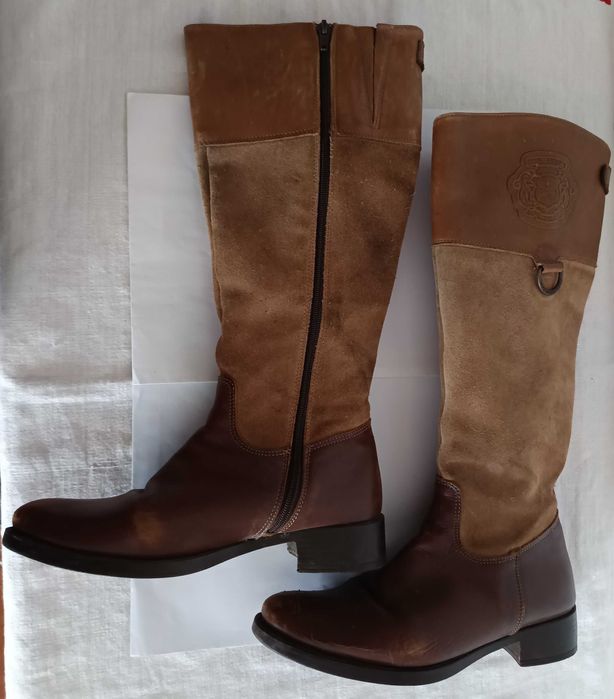 Botas Amazonas 1986 - Pele/Castanha "Vintage"