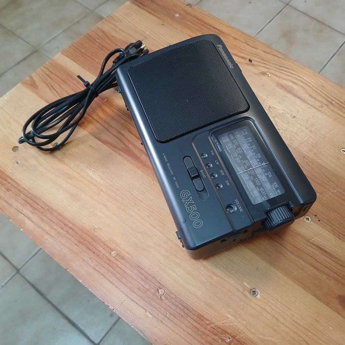 Rádio portátil Panasonic