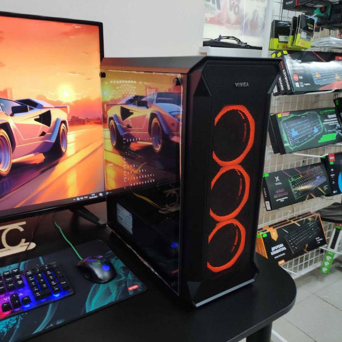 Компютер Новый Intel Core i5-10400f, 16GB DDR4, GTX 1660s, SSD 512GB