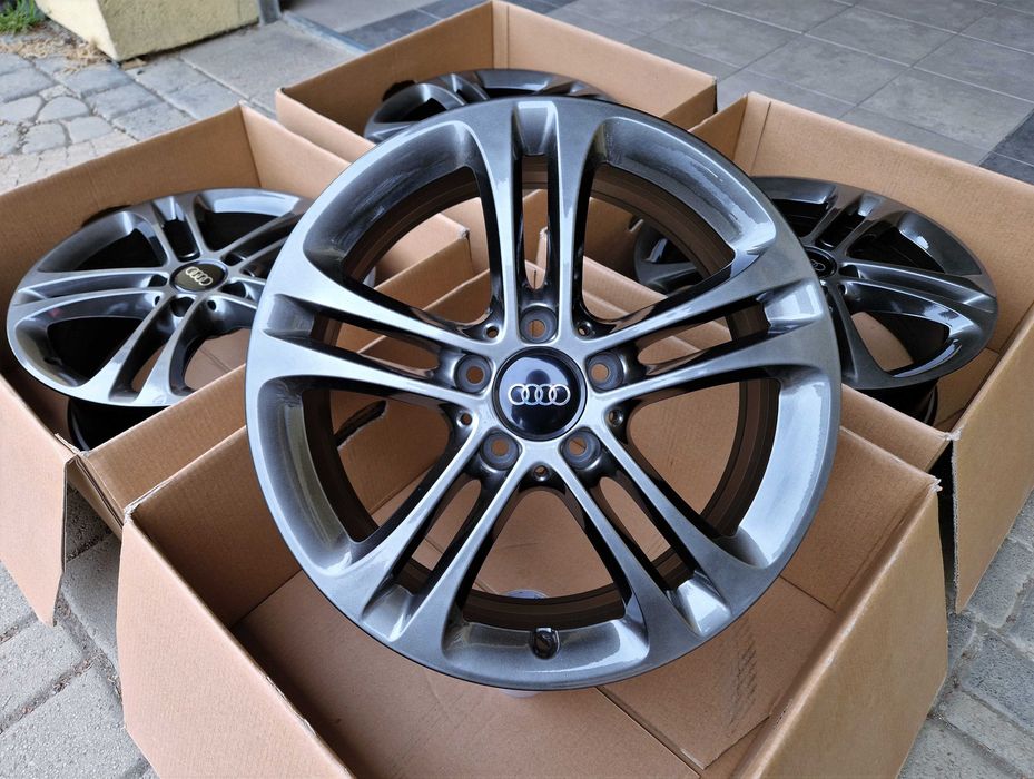Alufelgi 17 5x112 Audi A3 A4 Q2 Q3 Seat Leon Exeo Altea Ateca 810#
