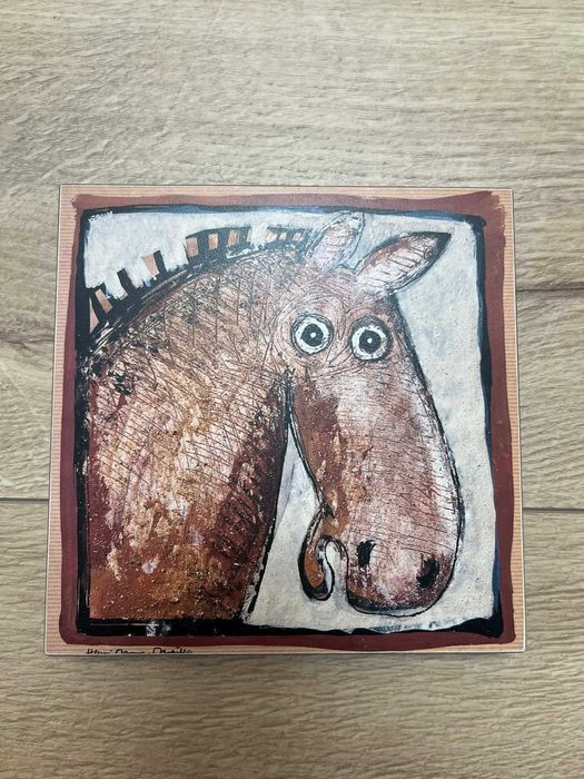 4 obrazki/grafiki dziecięce 14 x 14 x 2,2 cm