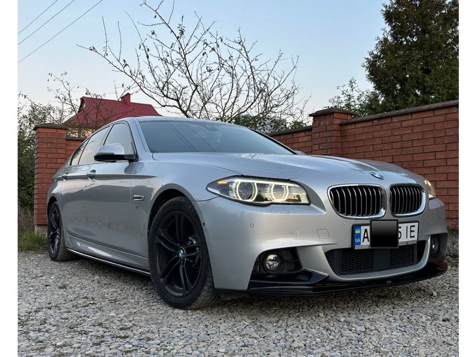 BMW 5-Series F10 M-Performance Накладка на передний бампер DPT Lip V-1