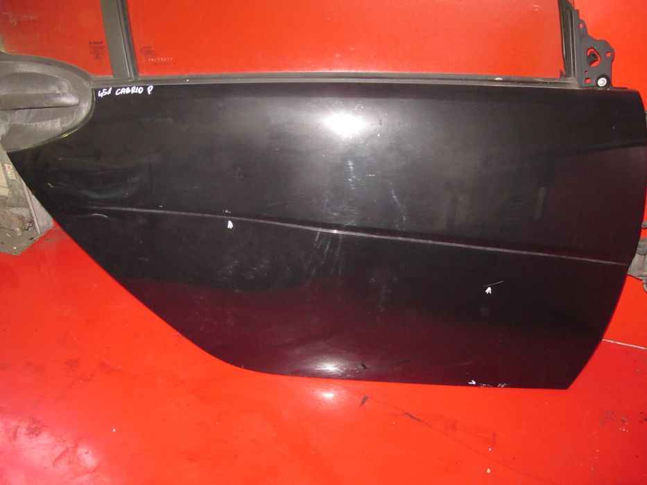 smart fortwo ii 451 cabrio drzwi prawe kabrio 07-