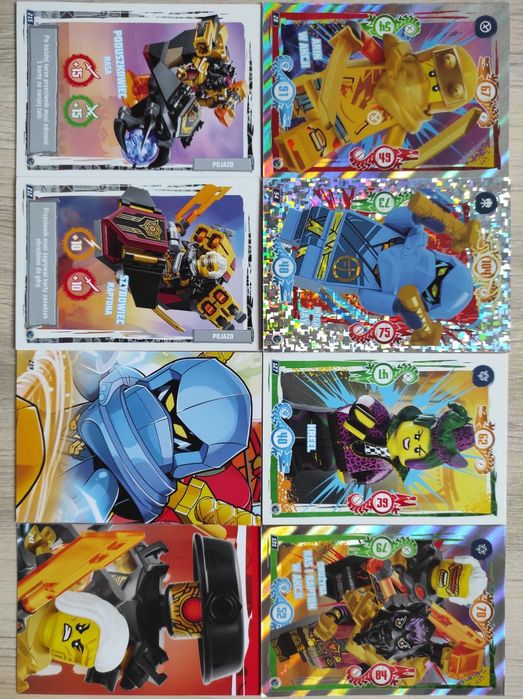 Karty LEGO ninjago seria 9