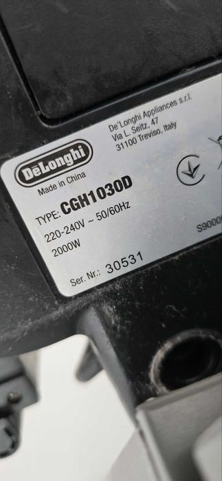 Електрогриль DeLonghi MultiGrill   / CGH1030D / 3 пари пластин
