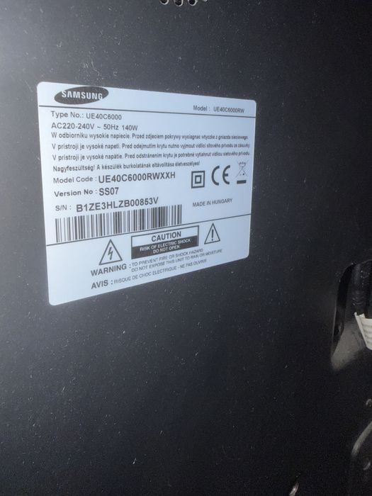 Samsung UE40C6000