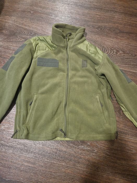 Кофта флисова олива