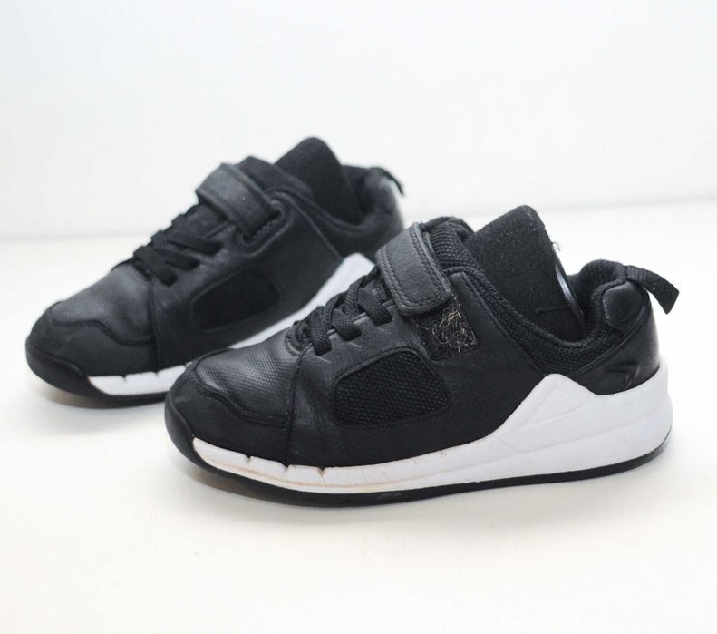 ‼️КОЖА Clarks Детские Кроссовки 17.5см 27 28 Кеды Кросовки на Липучках