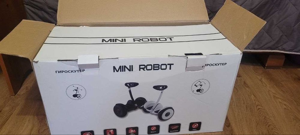 Гіроскутер міні-сігвей Mini Robot 10,5 (54V) Bluetooth-колонка + APP (Чорний) MI-52170