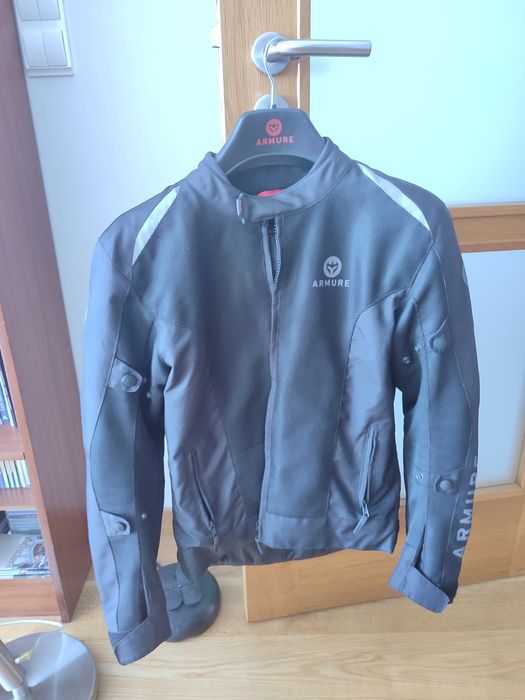 Casaco mota verão Armure Juno NOVO c/ proteção costas