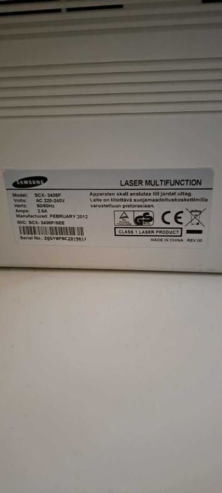 Drukarka Samsung i monitor Dell