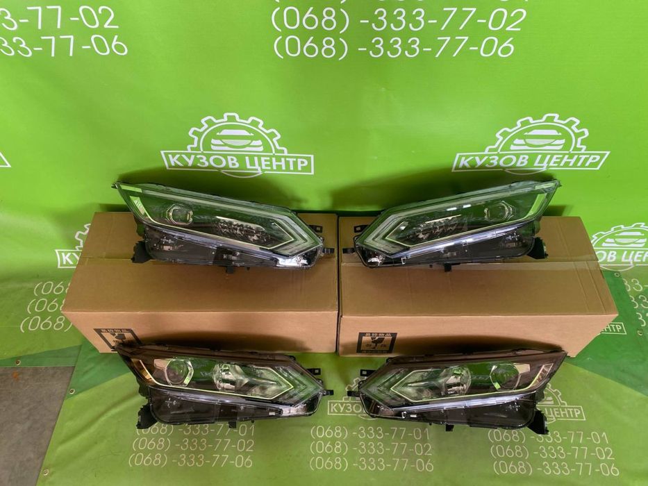 Комплект передній Nissan Qashqai / Rogue Sport J11 2018 - 2022 бампер