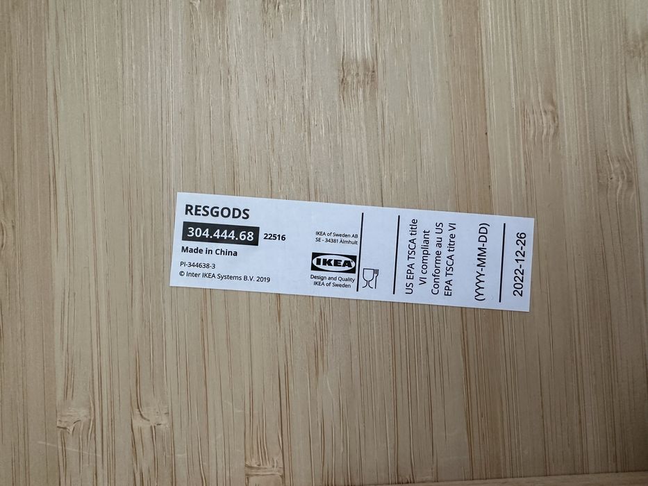 tacka Resgods IKEA