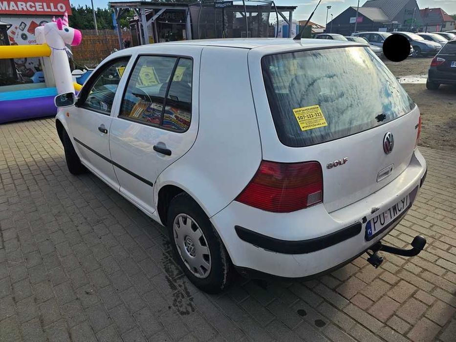 Volkswagen Golf IV 1998r/1.9 SDI  diesel/68KM/hak/PT do 2027/klima