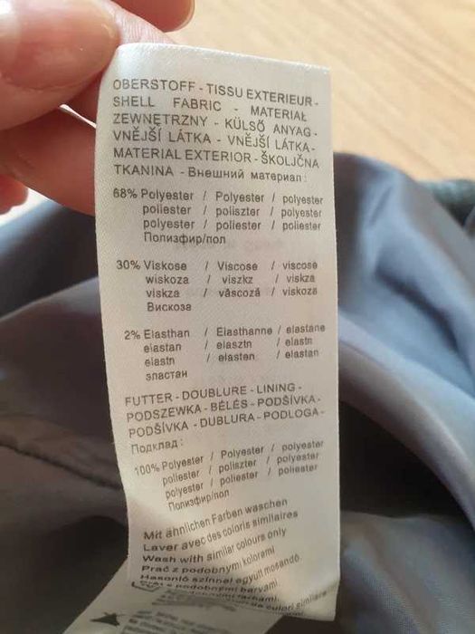 Spódnica biuro szkoła paski prążki office skirt